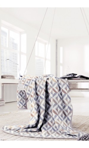 Плед Bocasa Quilt pastel