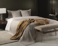 Покрывало жаккардовое Antonio Salgado Lusaka beige