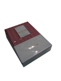 Простынь и наволочки Saten Maison D'or фиолетовые