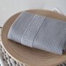 Кухонное полотенце микрокоттон двухсторонний Karna Truva серый