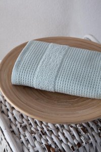 Кухонное полотенце микрокоттон двухсторонний Karna Truva зеленый
