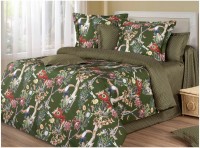 Комплект постельного белья из мако-сатина Secret Forest Cotton Dreams 