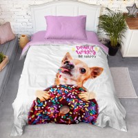 Комплект постельного белья Dreams Панно Donut 4YOU 